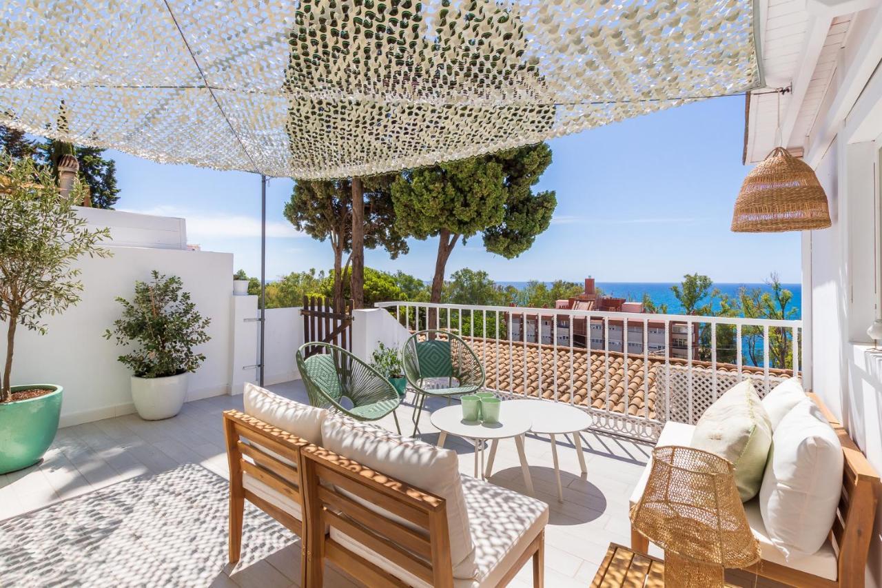 Casa De La Playa. Beach House With Magnificent Sea Málaga Buitenkant foto