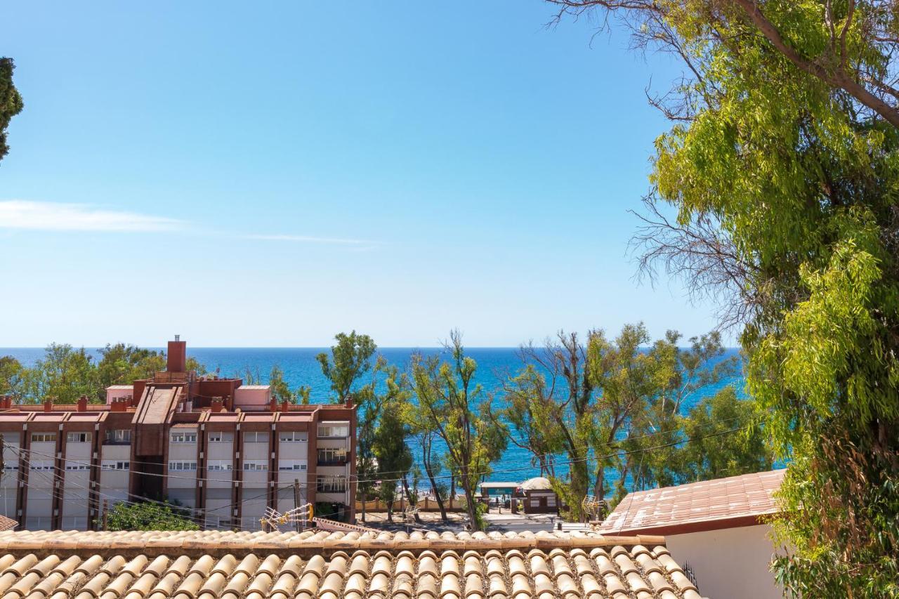 Casa De La Playa. Beach House With Magnificent Sea Málaga Buitenkant foto